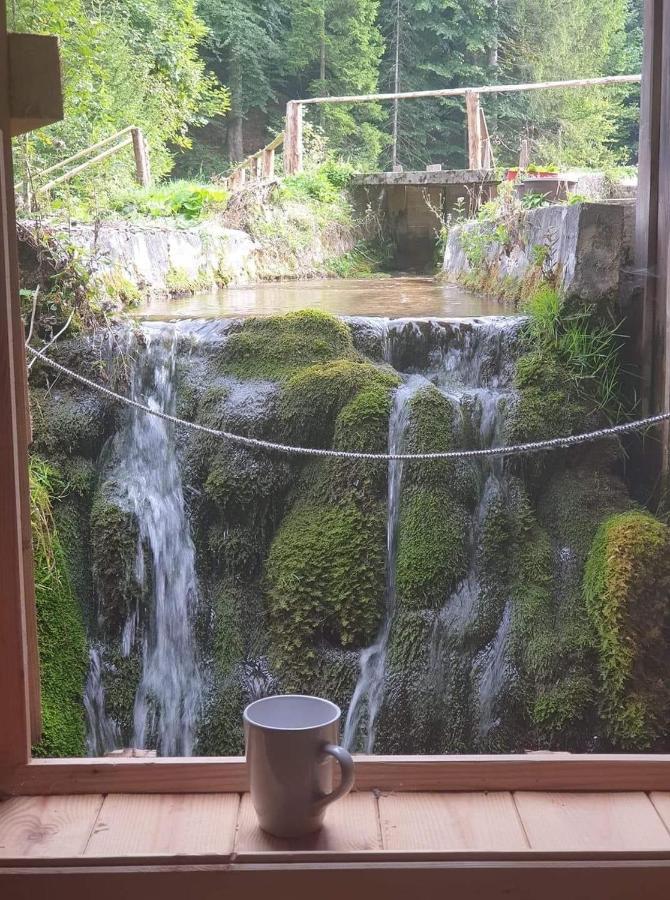 Wooden House With A Waterfall "Stipanov Mlin" Vila Plitvička Jezera Exterior foto